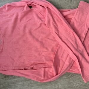 American Eagle Outfitters Pink Long Sleeve Tee